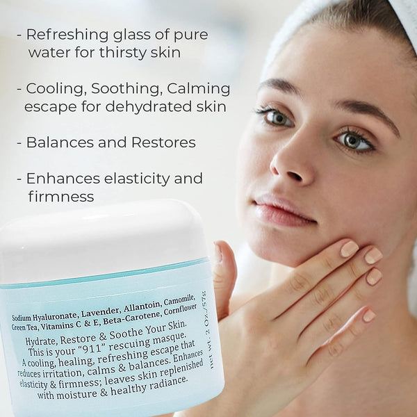 Aloe & Azulene Soothing Mask - Hydrating Recovery