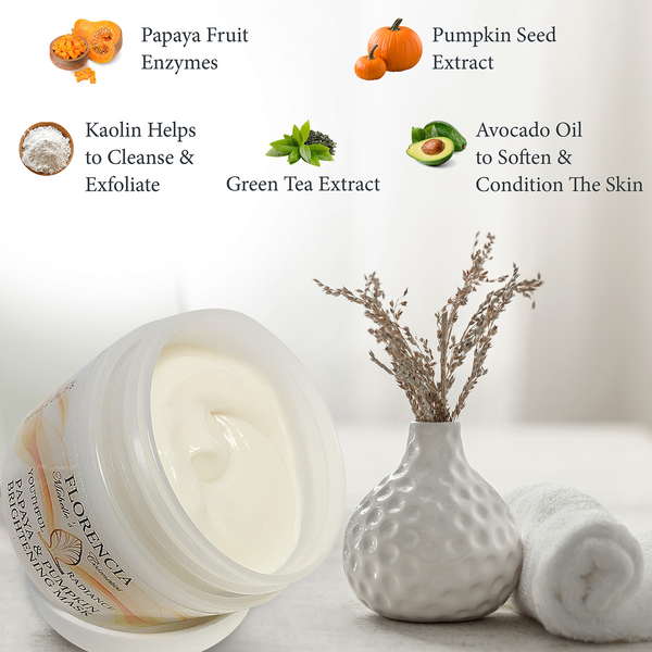 Papaya & Pumpkin Brightening Exfoliating Mask