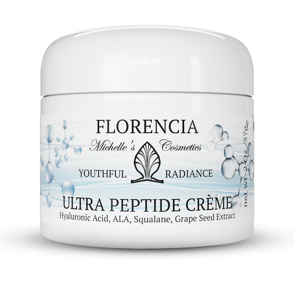 Jar of Florencia Ultra Peptide Cream